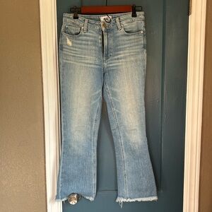Paige Colette Crop Flare jeans, size 27